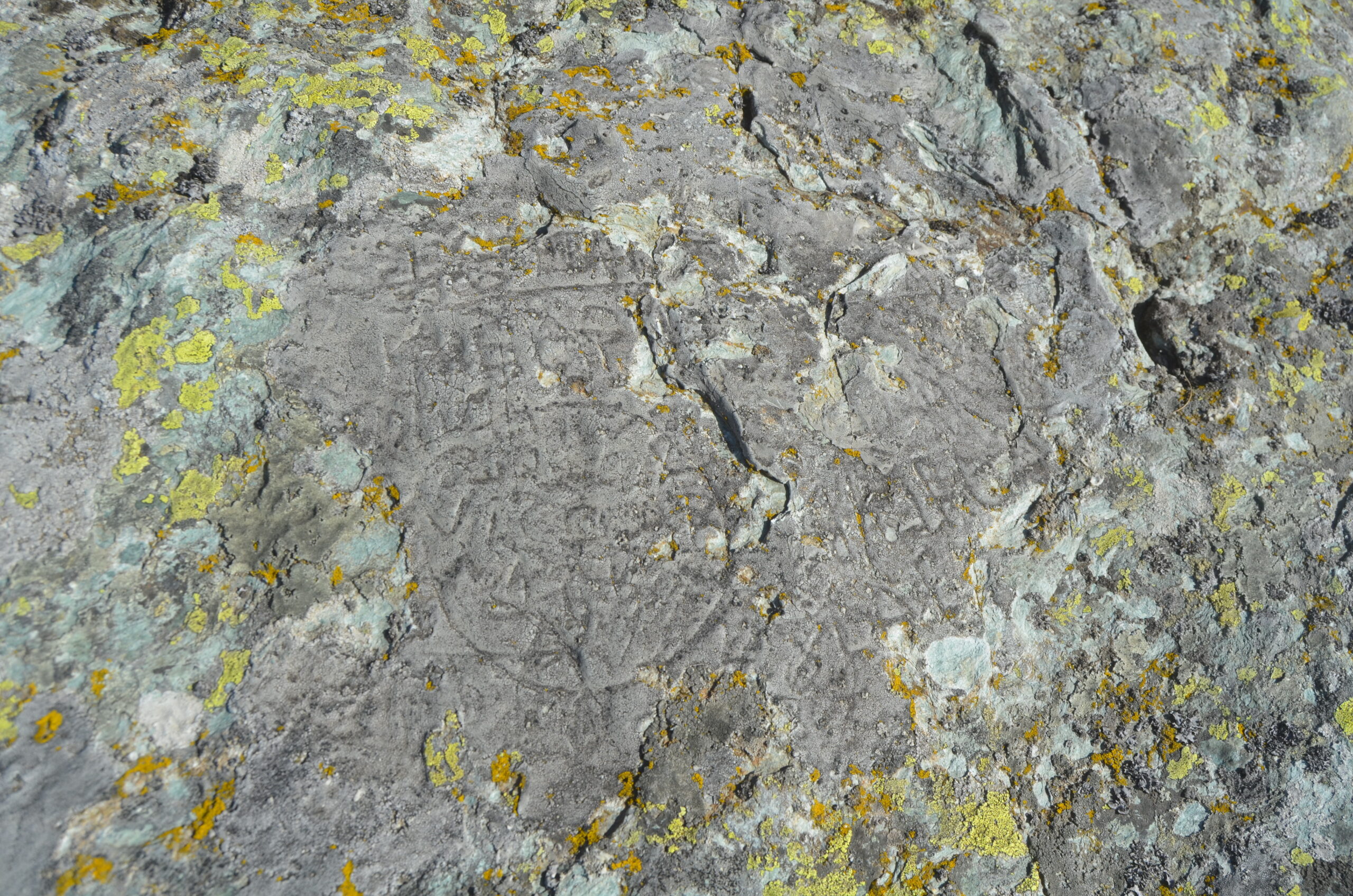 Petroglyph on Muntele Mic